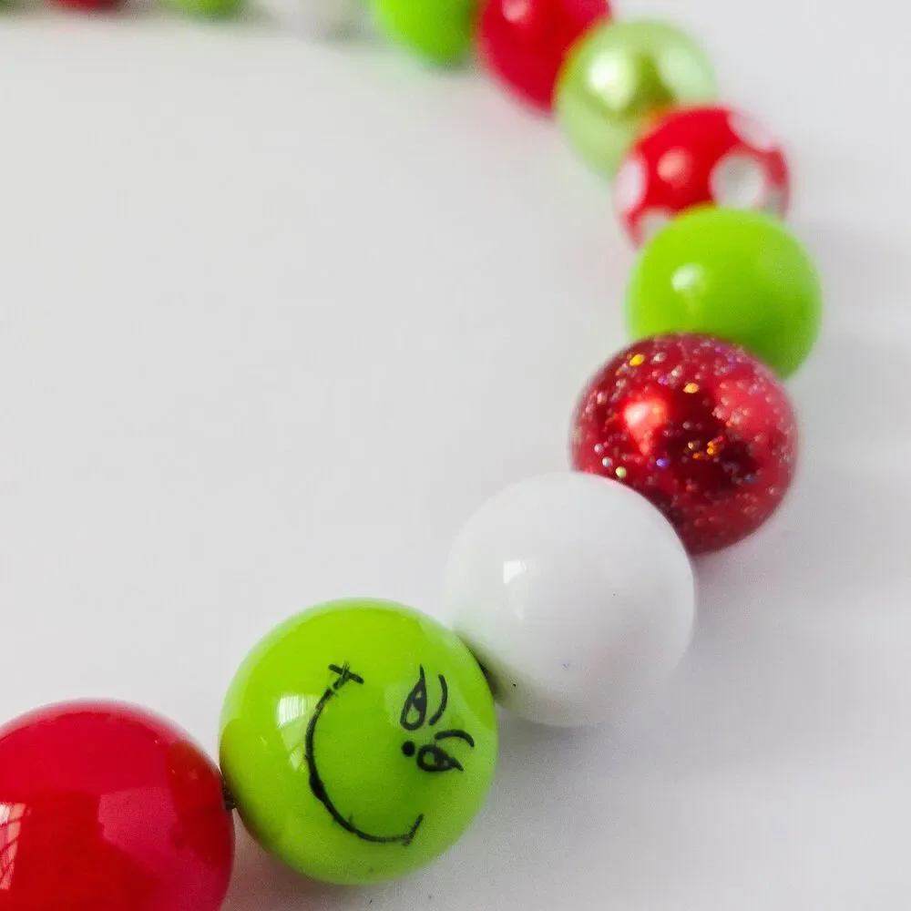 Handmade christmas beaded